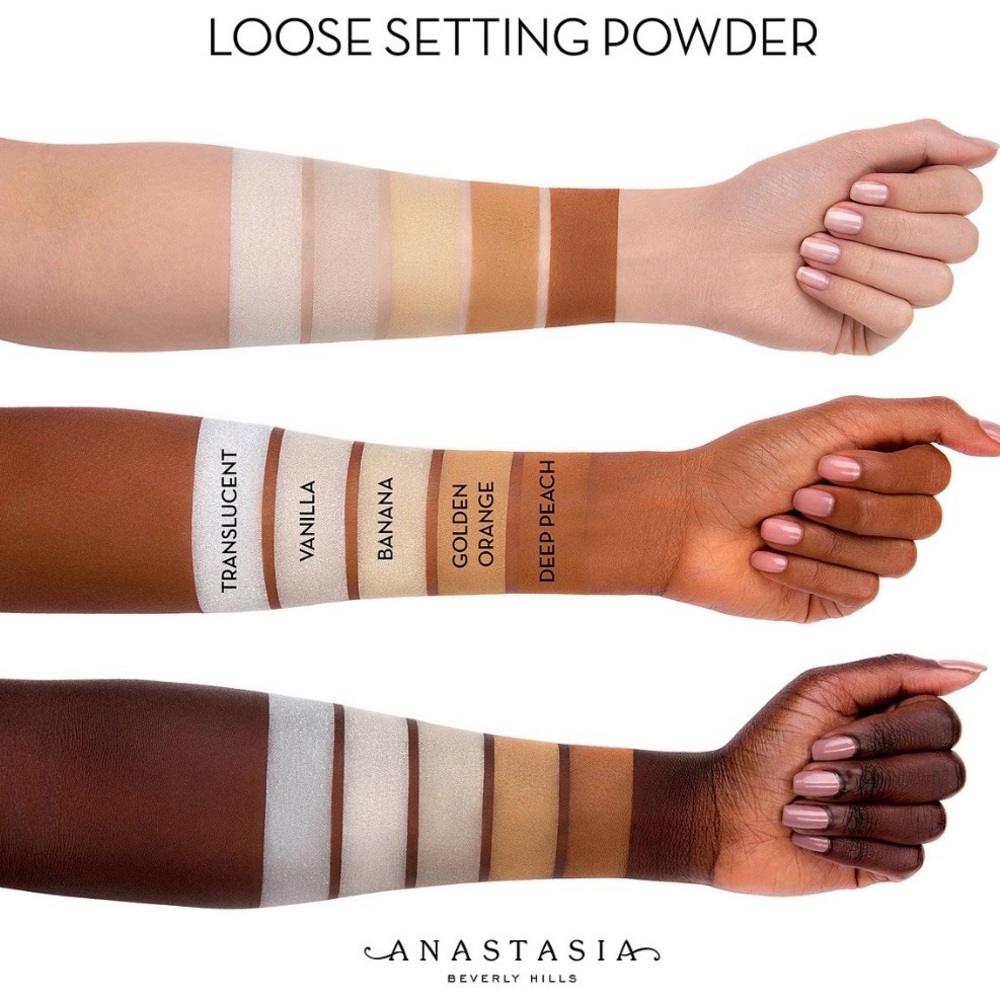 SAFETY SEALED! ANASTASIA BEVERLY HILLS LOOSE SETTING POWDER IN SHADE: DEEP PEACH - Picture 4 of 13